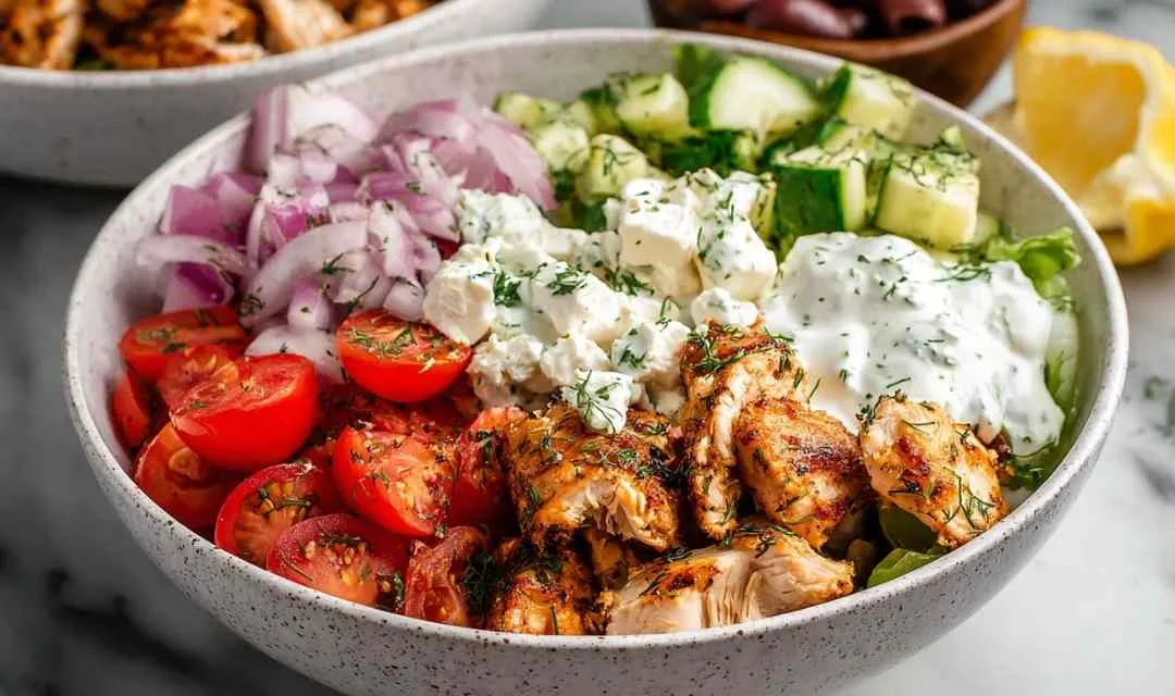 Chicken Gyro Bowls