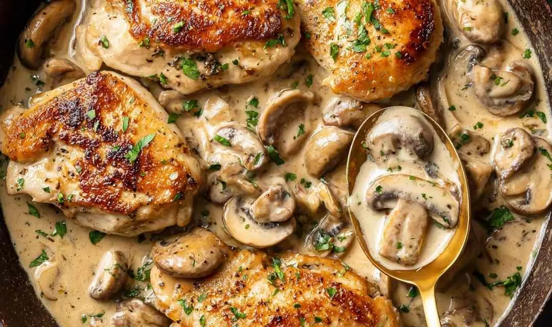 Creamy Mushroom Chicken