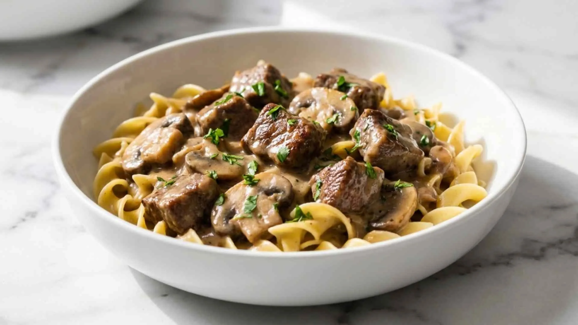 Crock Pot Beef Stroganoff