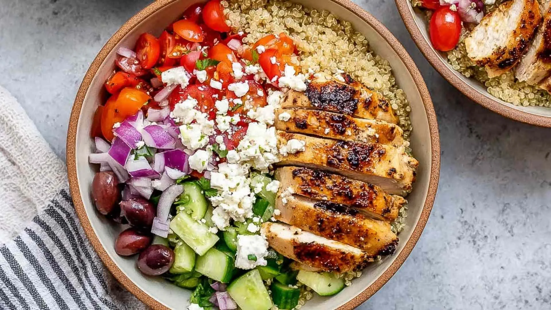 Greek Chicken Bowl