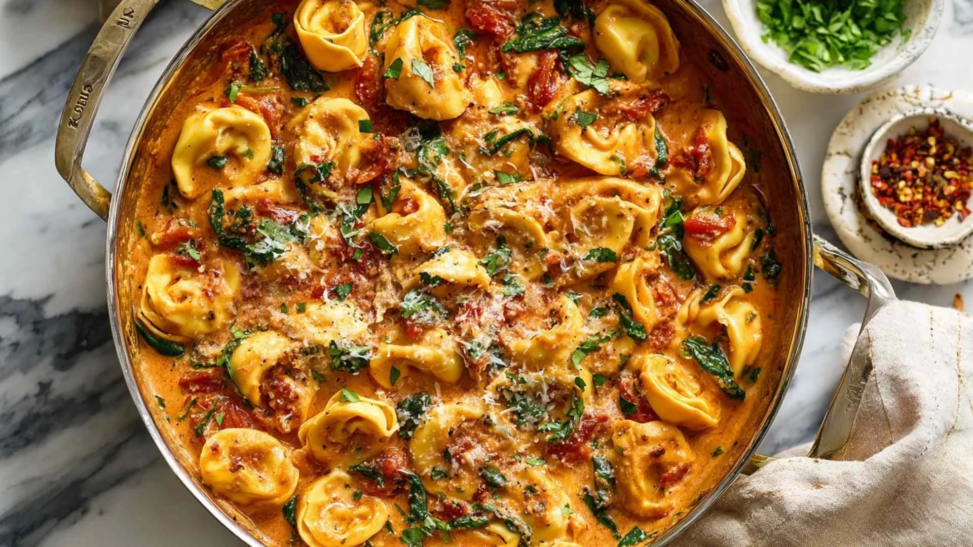 One-Pan Marry Me Tortellini