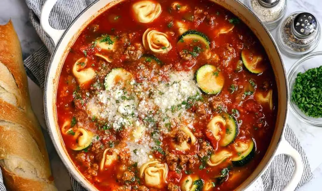 Sausage Tortellini Soup