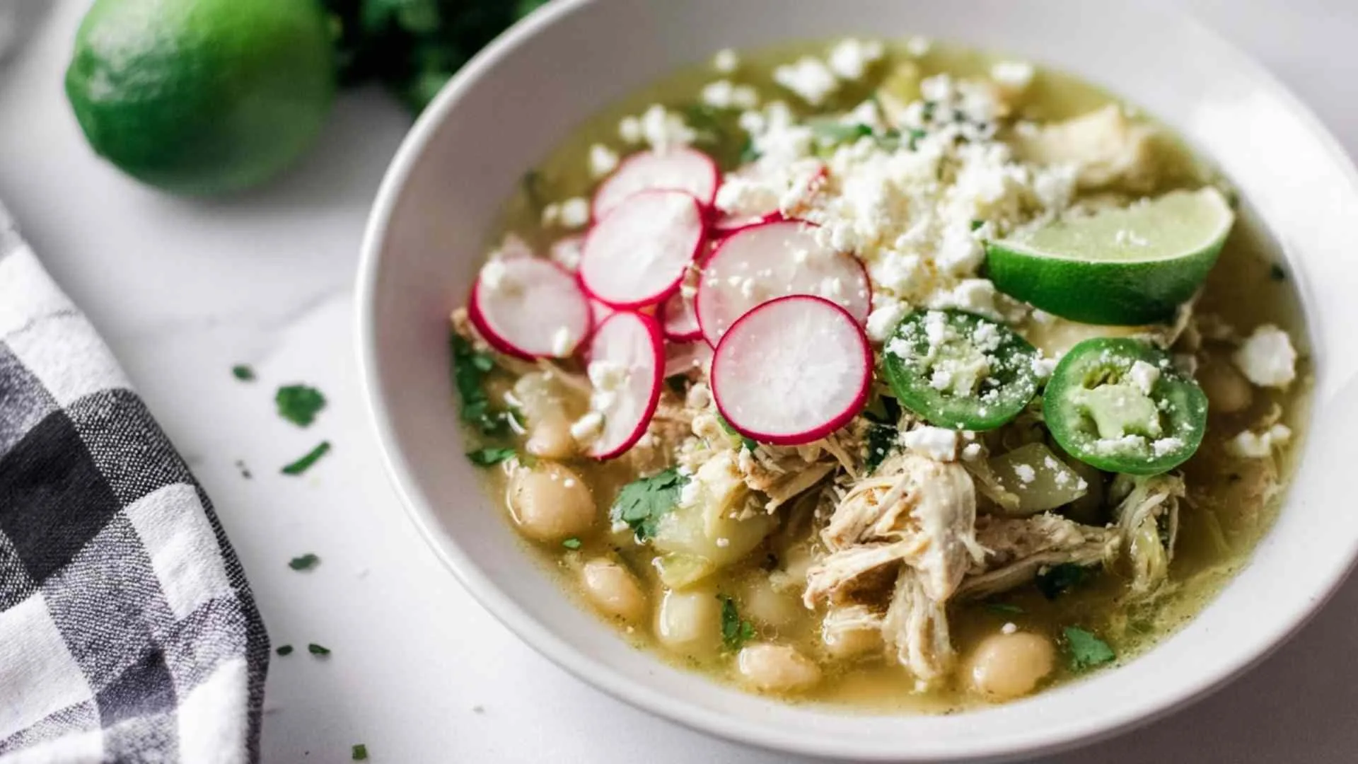 Slow cooker pozole verde