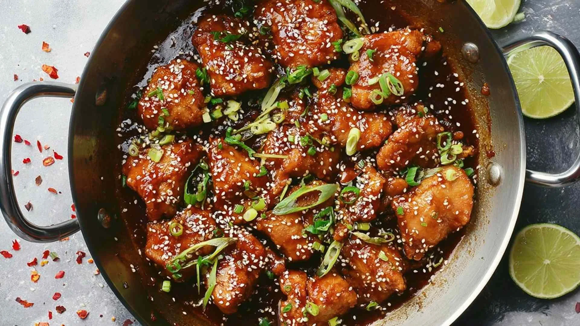 Sticky Asian glazed chicken