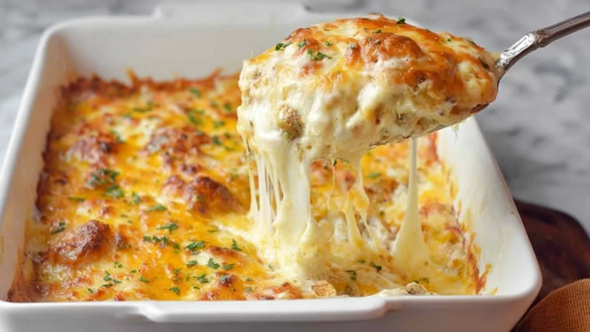 White Chicken Enchilada Casserole